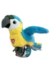 Peluş Ses Tekrarlı Hayvan Bileklik Aksesuar - Sarı Papağan