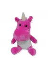 Peluş Sevimli Hayvanlar 20 cm - Koyu Pembe Unicorn