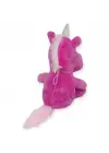 Peluş Sevimli Hayvanlar 20 cm - Koyu Pembe Unicorn