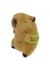 Peluş Sevimli Hayvanlar 25 cm - Kapibara Ananas Çantalı