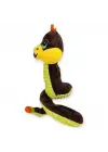 Peluş Sevimli Hayvanlar 35 cm - Kahverengi Çıngıraklı Yılan