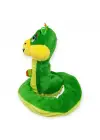 Peluş Sevimli Hayvanlar 35 cm - Yeşil Çıngıraklı Yılan