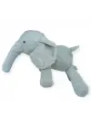 Peluş Sevimli Hayvanlar 65 cm Uyku Arkadaşım Fil - Gri