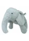 Peluş Sevimli Hayvanlar 65 cm Uyku Arkadaşım Fil - Gri