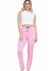 Modern Çizgili Pijama Altı