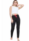 Siyah Pijama Altı Kadın Giyim