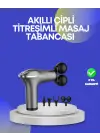 Portatif Şarjlı Masaj Tabancası 4 Başlık Derin Doku Masaj Aleti