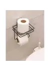 Pratik Yapışkanlı Metal Tuvalet Kağıdı Tutucu