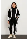 Siyah Premium Parçalı Eşofman Takım