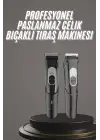 Pro Şarjlı Saç Sakal Tıraş Makinesi Ense Kesme Makinesi Lazer Öncesi Kısaltma