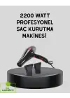 Profesyonel 2200w Fön Makinesi – Ac Motorlu, Hızlı Kurutma, Hafif Tasarım