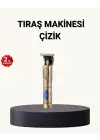 Profesyonel Kablosuz Tıraş Makinesi – 1-2 Saat Kesintisiz Kullanım