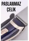 Profesyonel Şarjlı Saç Ve Sakal Traş Makinesi Kolay Kullanım