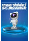 Projeksiyon Astronot Lamba Speaker Sevimli Astronot Bluetooth Hoparlör