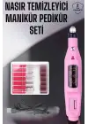 Protez Tırnak Manikür Ve Pedikür Seti Elektrikli