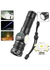 Ps-8745 Profesyonel Zoomlu 30w  Powerbank Mıknatıslı Avcı Kamp Tamirci Feneri