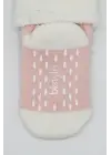 Omarı Kaymaz Havlu Soket Çorap Seti Pudra Pembe