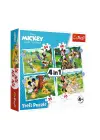 PUZZLE-34604 Disney 4IN1 Puzzle