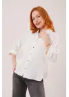 Omarı Rahat Kalıp Beyaz Gömlek - Şık ve Konforlu Stil Önerisi
