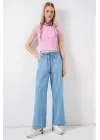 Rahat Kalıp Kot Pantolon 6707 - Açık Mavi