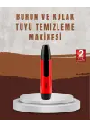 Raks Leo Burun Kulak Tüy Alma Makinesi 45 Dk Şarj Süreli Kırmızı