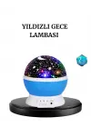 Renkli Led Gece Lambası 6 Işık Modlu Çocuk Odası Atmosfer Aydınlatma