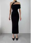 Reta Çapraz Omuz Elbise