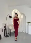 Reta Çapraz Omuz Elbise