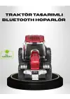 Retro Traktör Tasarımlı Kablosuz Hoparlör Usb Tf Aux Fm Destekli