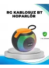 Rgb Işıklı Taşınabilir Kablosuz Bluetooth Hoparlör