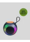 Rgb Işıklı Taşınabilir Kablosuz Bluetooth Hoparlör