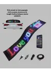 Rgb Kayar Yazılı Led Reklam Ekranı – Usb Bağlantılı Esnek Tasarım