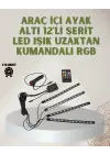 Rgb Led Araç İçi Aydınlatma – Kumandalı Sistem