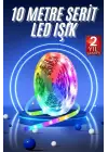 Rgb Neon Şerit Led Lamba 10 Metre İç Mekan Tasarımına Uygun