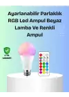 Rgbw Teknolojili Akıllı Led Ampul, Zamanlayıcılı