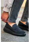 Robert - RS615 Siyah  Erkek Loafer Ayakkabı SIYAH ST