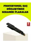 Saç Düzleştirici 30 Saniyede Isınma Hafif Ve Portatif Tasarım