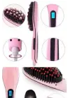 Saç Fırça Akıllı Lcd Ekran Pratik Saç Düzleştirici Tarak Pratik Taşınabilir