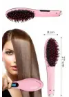 Saç Fırça Akıllı Lcd Ekran Pratik Saç Düzleştirici Tarak Pratik Taşınabilir