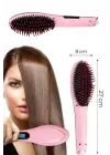 Saç Fırça Akıllı Lcd Ekran Pratik Saç Düzleştirici Tarak Pratik Taşınabilir