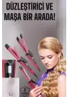 Saç Şekillendirici Düzleştirici Ve Maşa Isı Ayarlı