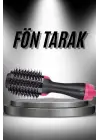 Saç Şekillendirici Ve Saç Düzleştirici Fön Tarağı Tarak Fırça 1200w Saç Kurutma