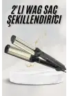 Saç Şekillendirici Wag Maşa Su Dalga Maşası Tüm Saç Tiplerine Uygun