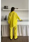 Omarı Rahat Kumaşı ve Şık Tasarımıyla Takım Elbise - Sarı