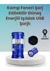 Şarj Edilebilir Güneş Enerjili Kızaklı Kamp Feneri – Usb Çıkışlı, Katlanabilir, Dayanıklı Ve Çok Fonksiyonlu