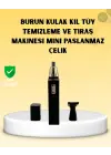 Şarjlı Burun Ve Kulak Kılı Temizleme Cihazı