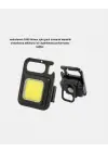 Şarjlı Cob Led Anahtarlık Fener – 4 Modlu, Manyetik Ve Katlanabilir Standlı