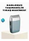 Şarjlı Kuru Kullanım Tıraş Makinesi – Kablosuz, Taşınabilir
