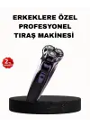 Şarjlı Saç Ve Sakal Tıraş Makinesi Kablosuz Kompakt Tasarımlı