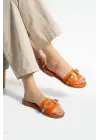 Omarı Rahatlık ve Şıklıkta Sene Turuncu Terlik